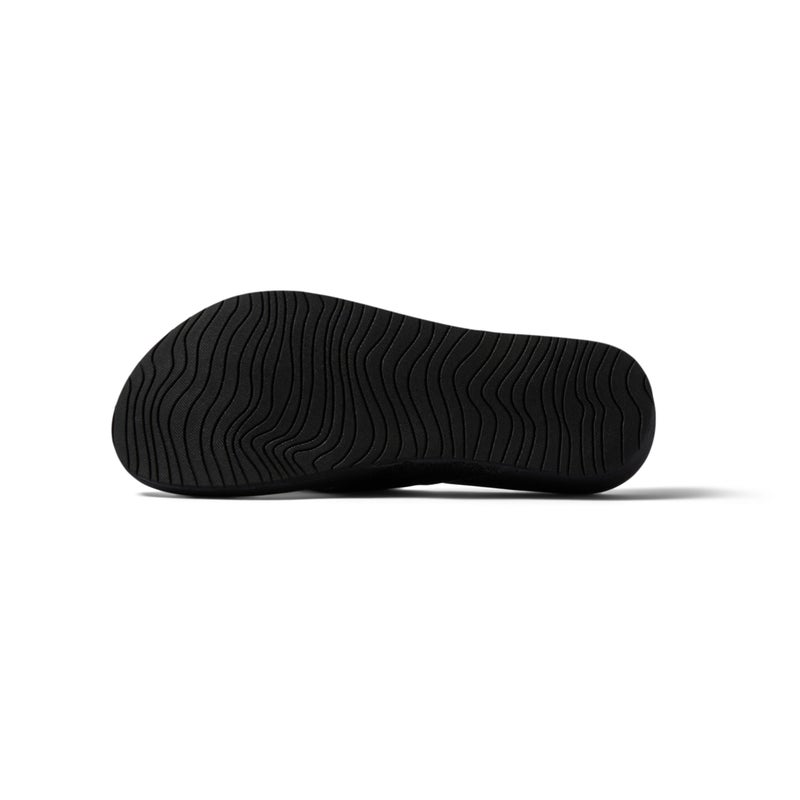 Reef Ortho Spring Womens Flip Flop, Arch Support and Soft Cushion Footbed, Black/Black Glitter, 6 - Image 4